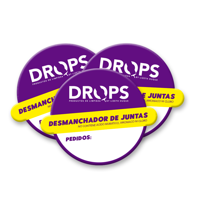 Imanes para nevera Drops - ¡Para promocionar tus ventas!