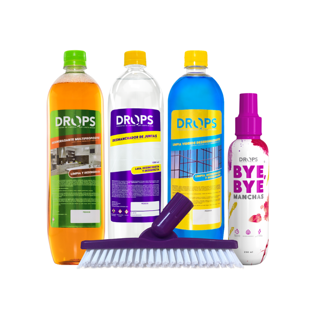 Productos de limpieza Drops (Súper Kit de 5 productos) – Drops Colombia